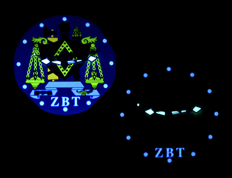 Zeta Beta Tau Watch Lume Glow – OMG Watch Co. Swiss-Made