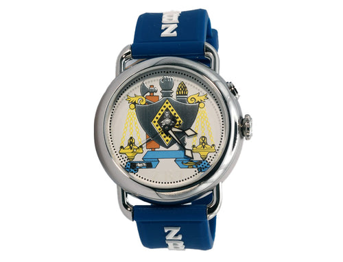 Zeta Beta Tau Watch Front View – OMG Watch Co. Officially Licensed Swiss-Made