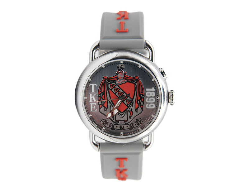 Tau Kappa Epsilon Watch Front View – OMG Watch Co. Officially Licensed Swiss-Made