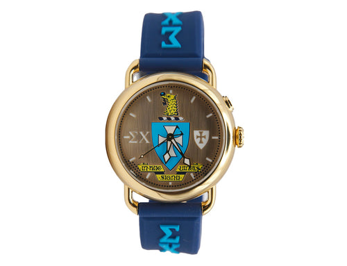 Sigma Chi Watch Front View – OMG Watch Co. Officially Licensed Swiss-Made