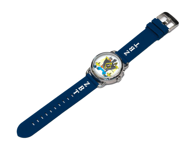 Zeta Beta Tau Watch Full View with Band – OMG Watch Co. Swiss-Made